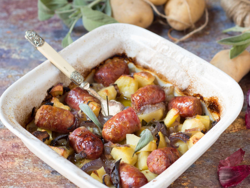 salsicce-patate-forno ristorante cateni