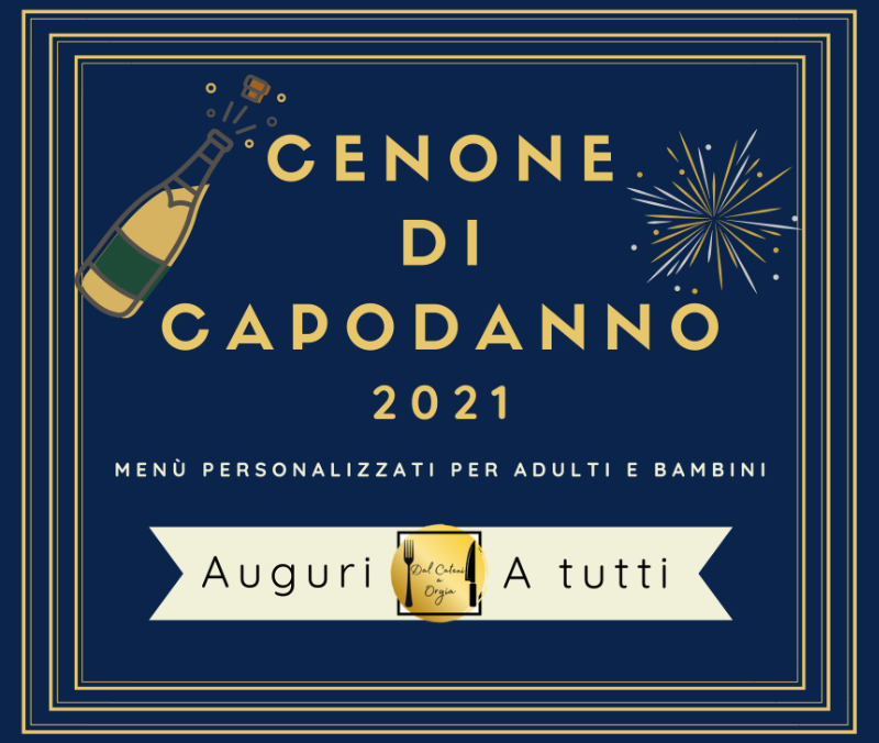 Cenone di Capodanno 2021